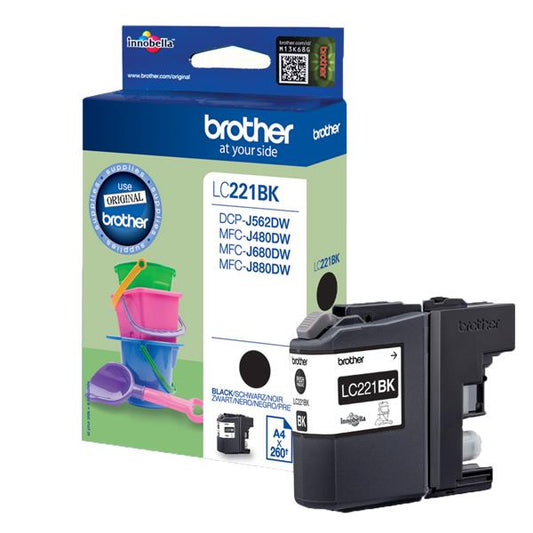 Tinte Brother LC-221BK / Preto_0