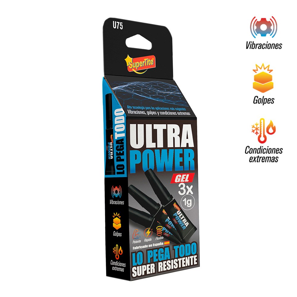 Adesivo instantÃ¢neo gel ultra power, blister 3 x 1 g_0
