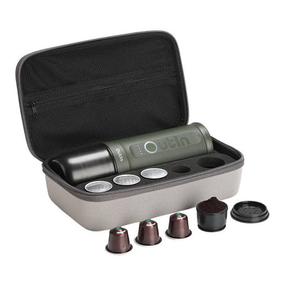 Outin Nano 7500mAh portable coffee maker set (Green) + protective case_1