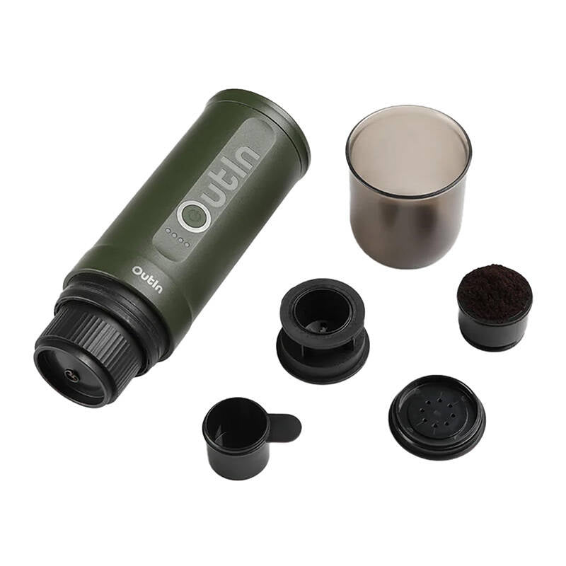 Outin Nano 7500mAh portable coffee maker set (Green) + protective case_2