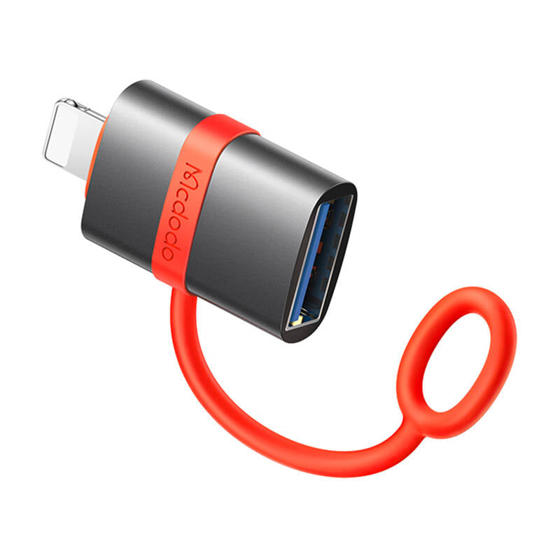 McDodo OT-3810 USB-A to Lightning Adapter (black)_1