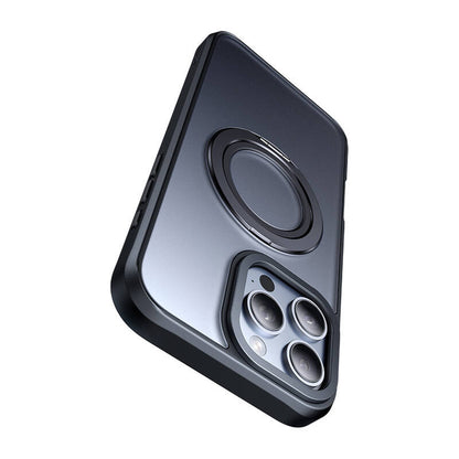 McDodo PC-4932 MagSafe case for iPhone 16 Pro with stand (black)_3