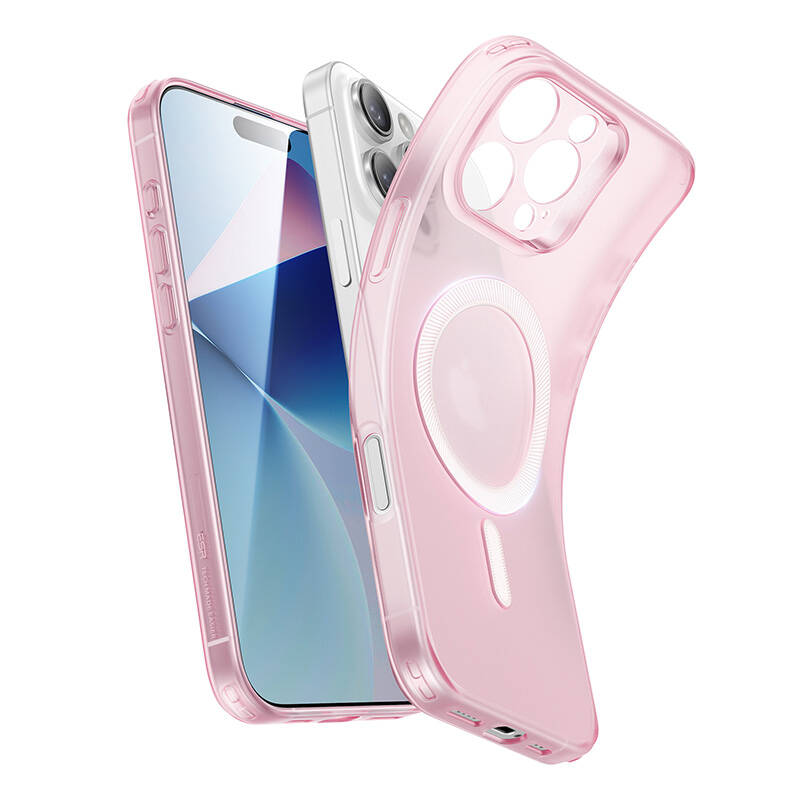 Zero Clear Case (HaloLock) ESR case for iPhone 16 Pro Max (pink)_0