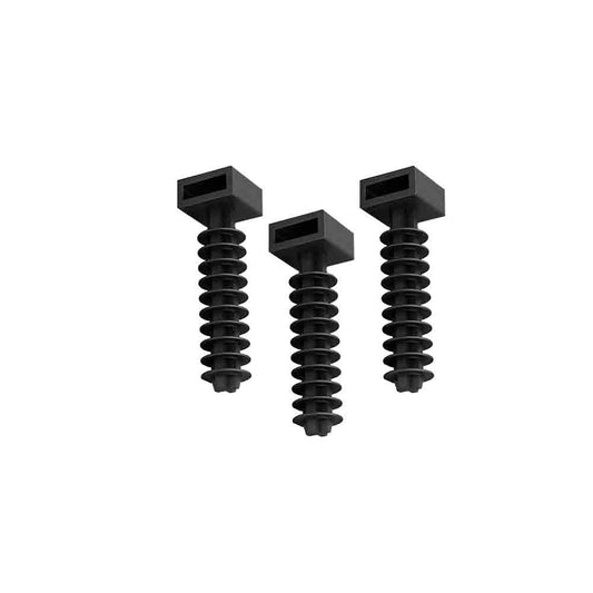 Pack 100 unid. bucha para abraÃ§adeira preto nÂ°8_0