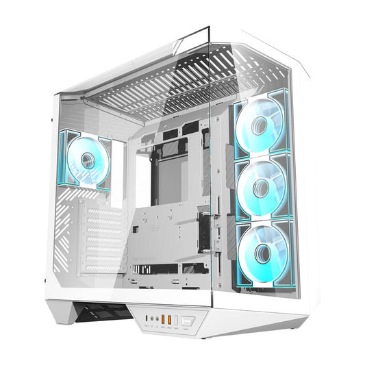 Darkflash DY470 computer case (white) + 4 fans_0