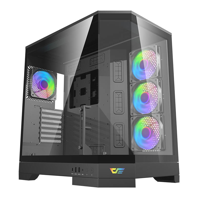 Darkflash DQX90 computer case (black)_0