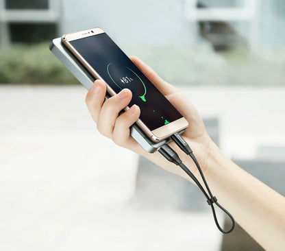 Baseus Nimble flat cable USB / USB-C cable with holder 2A 0.23M black (CATMBJ-01)_7