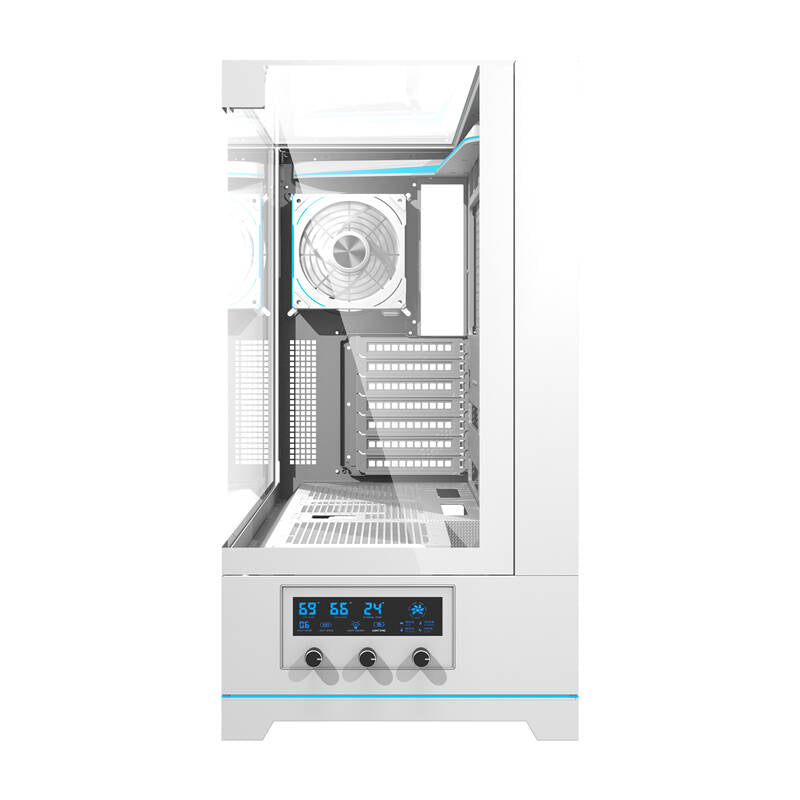Darkflash DY450 PRO computer case (white) + 1 fan_2
