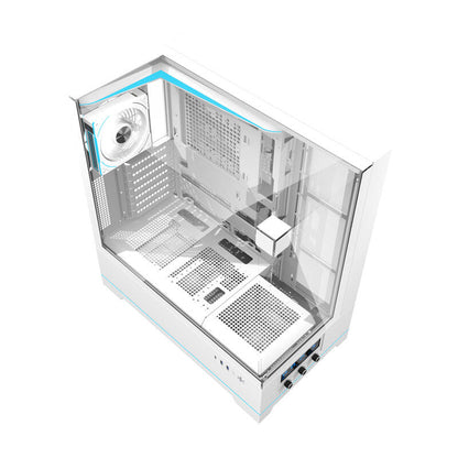 Darkflash DY450 PRO computer case (white) + 1 fan_6