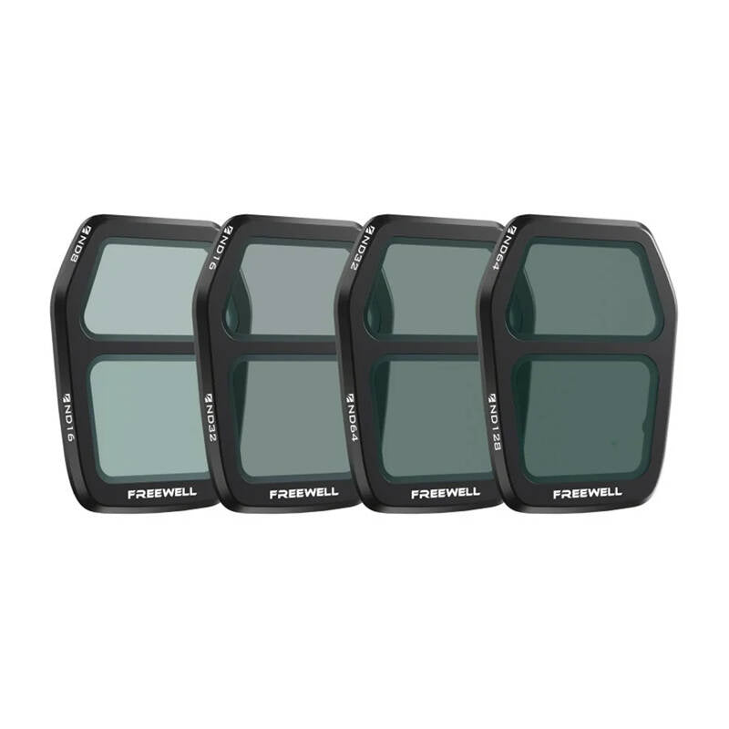 Set of 4 Split ND Freewell filters for DJI Air 3S_0
