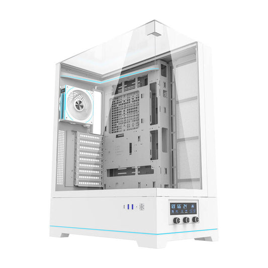 Darkflash DY450L PRO computer case (white) + 1 fan_0