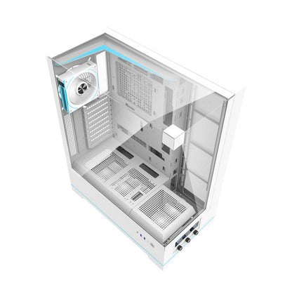 Darkflash DY450L PRO computer case (white) + 1 fan_5