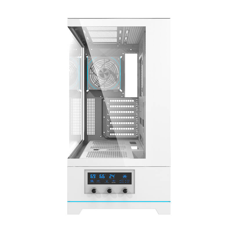 Darkflash DY451 PRO computer case (white) + 1 fan_2