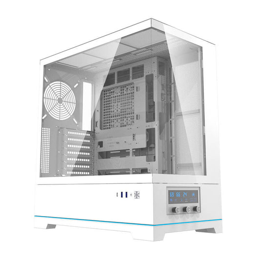 Darkflash DY451 computer case without fans (white)_0