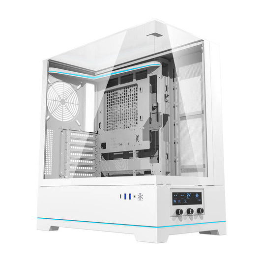 Darkflash DY450 computer case without fans (white)_0