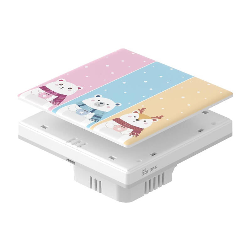 Decorative cover / cap for T5 SONOFF Cartoon 3C touch switch_3