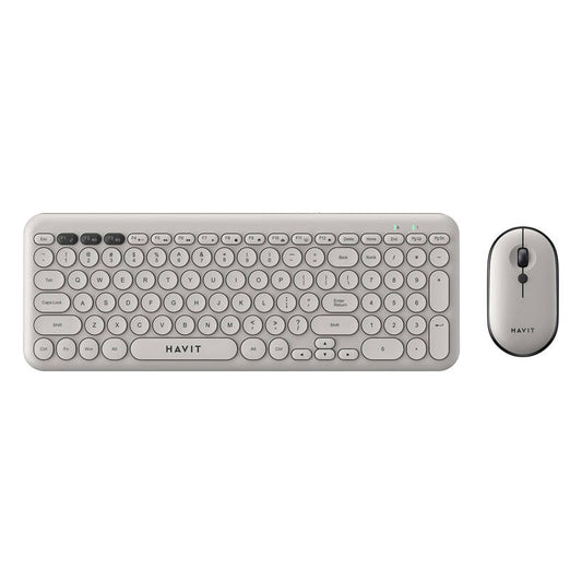 Havit KB254GCM wireless 2-in-1 gaming set keyboard + mouse (gray)_0