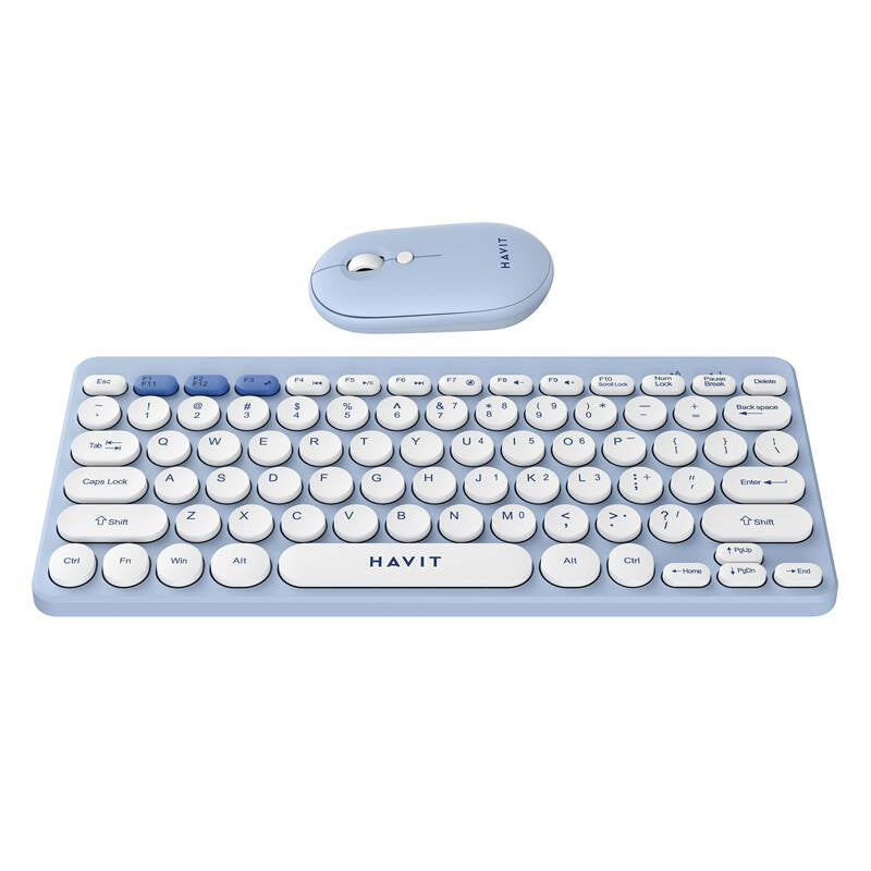 Havit KB279GCM wireless 2-in-1 gaming set keyboard + mouse (blue)_1