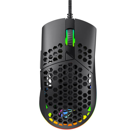 Havit MS1036 RGB wired gaming mouse (black)_0