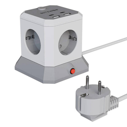 BlitzWolf BW-EC1 4xAC 2xUSB-A 2xUSB-C Extender_0