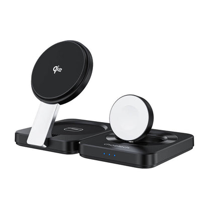Foldable 3-in-1 magnetic charger Choetech Qi2_0