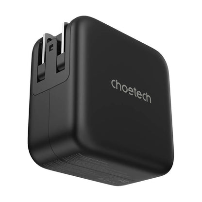 Choetech PD6055 70W GaN mains charger with US, EU, UK, AU adapters_2