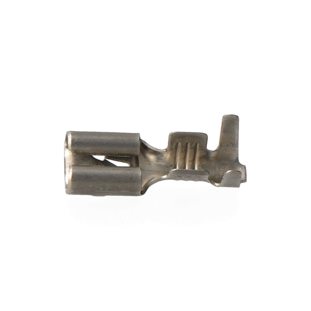 Terminal faston com braÃ§adeira 4,8 mm fÃªmea, saco 100 unidades._0