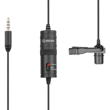 Microphone Krawatowy BOYA BY-M1 DSLR Lavalier microphone_0