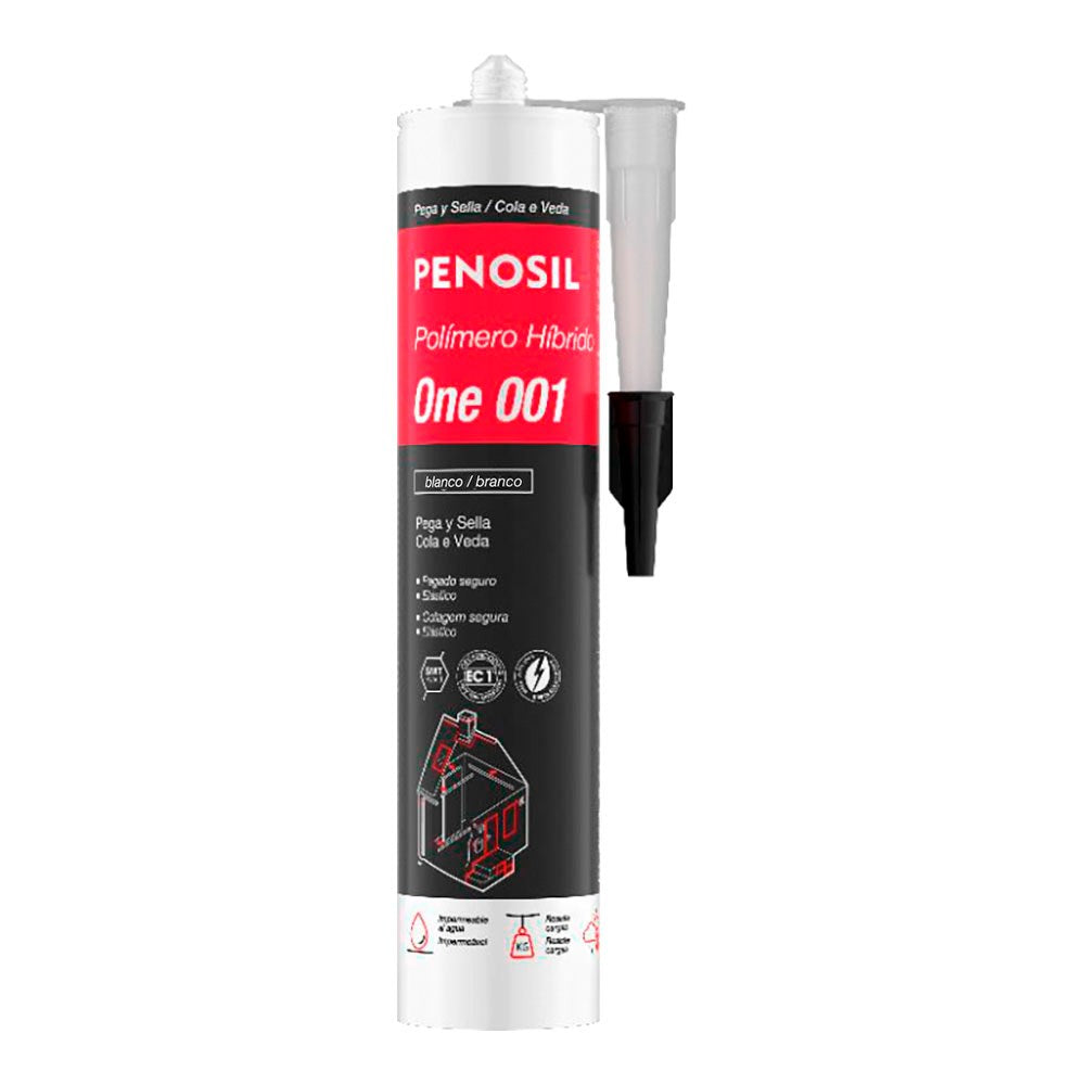Adesivo e selante de polÃ­mero hÃ­brido, one 001, branco, 290 ml_0