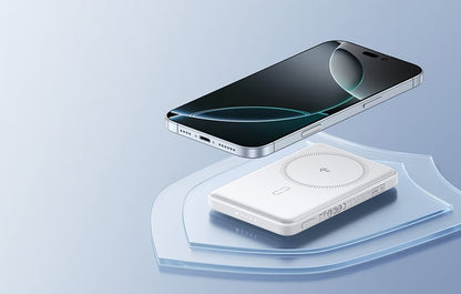 Powerbank ESR Qi2 MagSlim 5000 mAh Branca