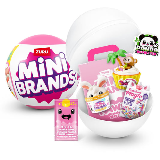Figura Surpresa ZURU Mini Brands Kawaii Colecionável