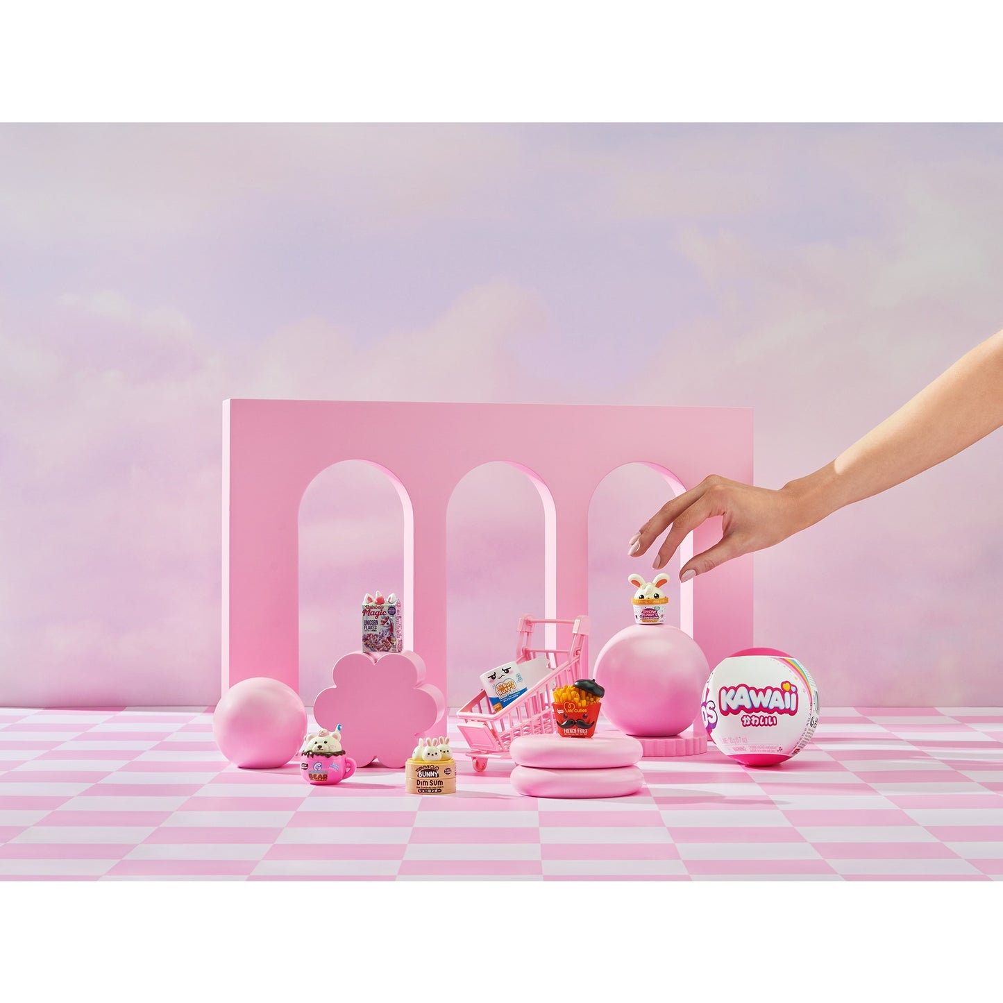 Figura Surpresa ZURU Mini Brands Kawaii Colecionável