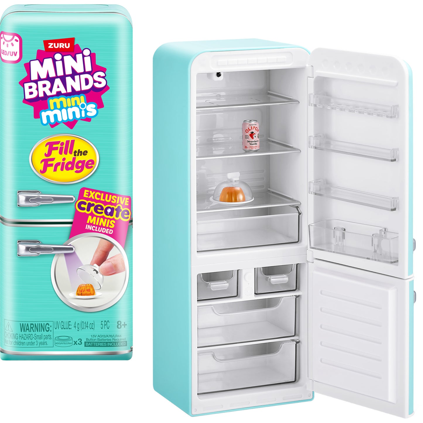 Zuru Mini Brands Frigorífico de Brincar Surpresa Série 1