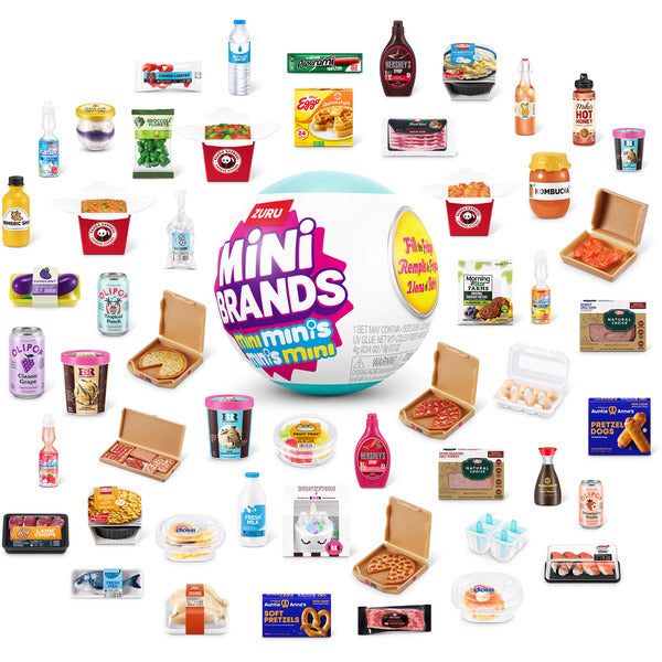Figura Surpresa ZURU Mini Brands Fill the Fridge Series 1