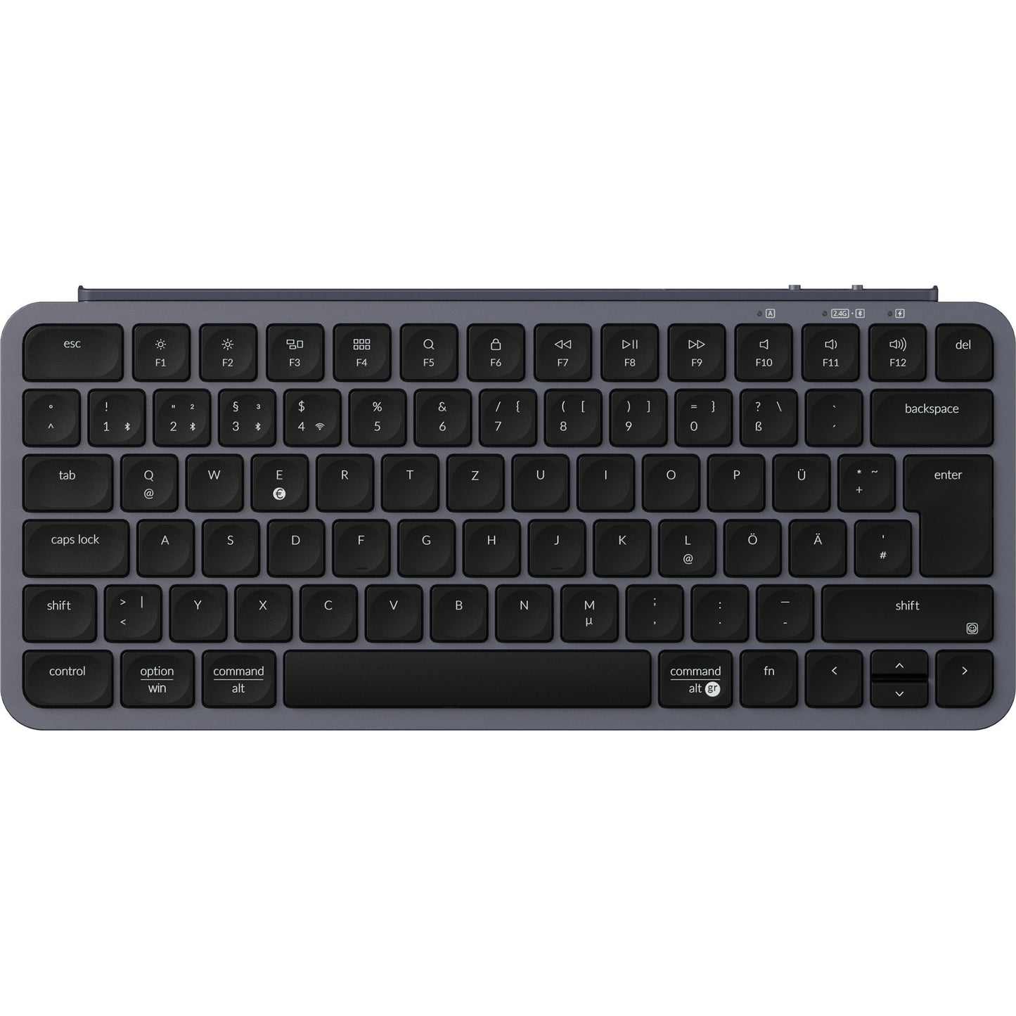 Teclado Wireless Keychron B1 Pro 75% Layout DE Cinza/Preto