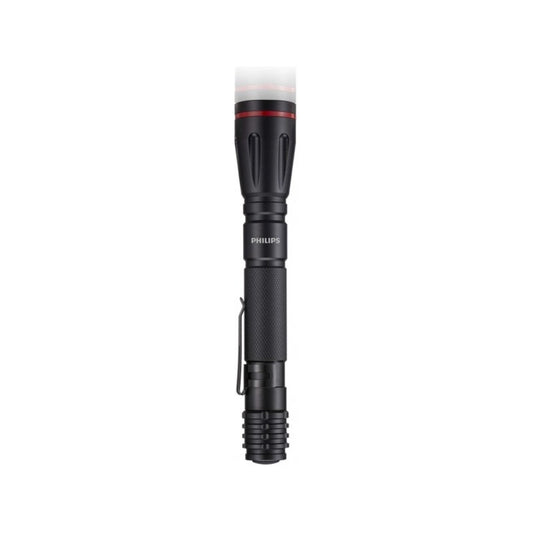 Lanterna Philips 160 Lumen IPX4 Preta Phil-SFL1001P/10 (2 Pilhas AA Incluídas)
