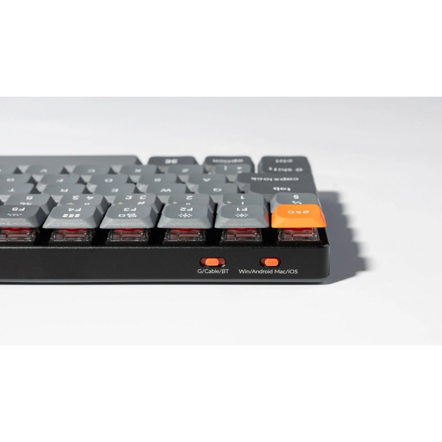 Teclado Gaming Keychron K3 Max 75% RGB Gateron Low Profile 2.0 Red Layout DE Wireless