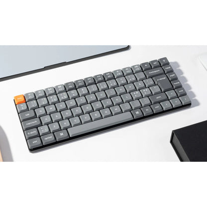 Teclado Gaming Keychron K3 Max 75% RGB Gateron Low Profile 2.0 Red Layout DE Wireless