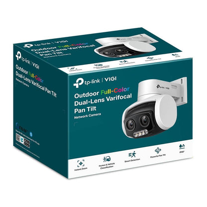 Câmara de Segurança de Rede TP-Link VIGI C540V 4-12mm 4MP Full-Color Exterior Wi-Fi/PoE Pan/Tilt/Zoom QHD 1440p IP66