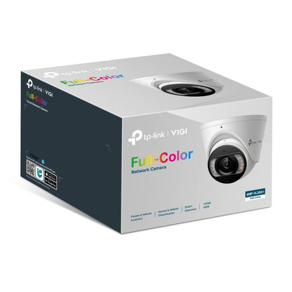 Câmara de Segurança de Rede TP-Link VIGI C445 2.8mm 4MP Full-Color Exterior PoE Turret 1520p IP67