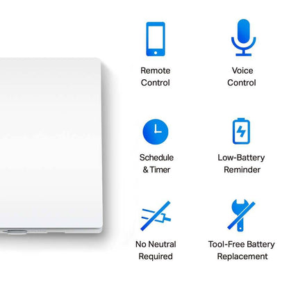 Interruptor Inteligente Simples de Encastre TP-Link Tapo S210