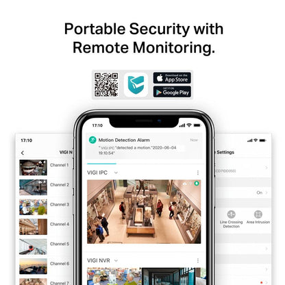 TP-LINK VIGI C440 Câmara IP 4mm / Preto