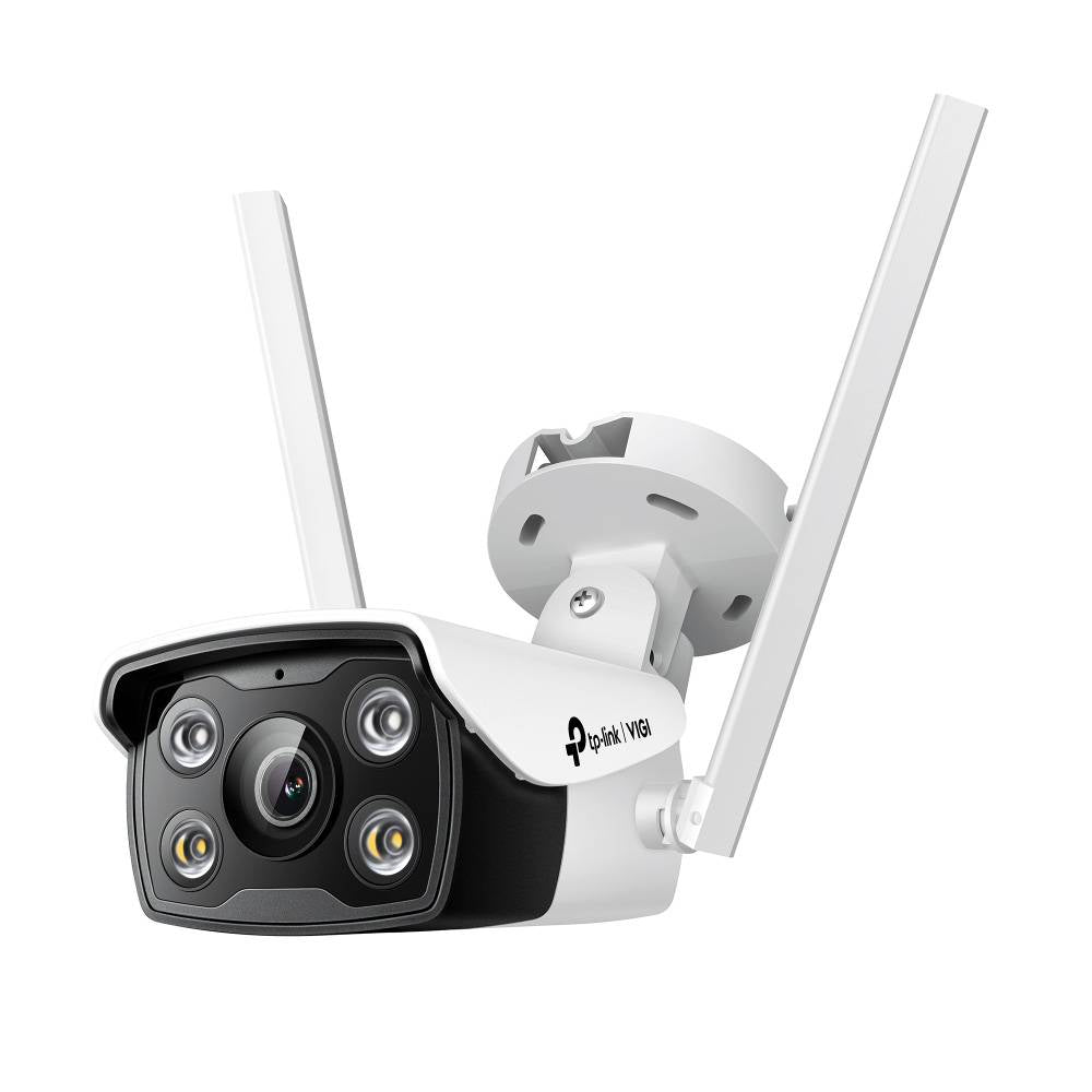 Câmara de Segurança de Rede TP-Link VIGI C340-W 4mm 4MP Full-Color Wi-Fi Outdoor Bullet QHD 1440p IP66