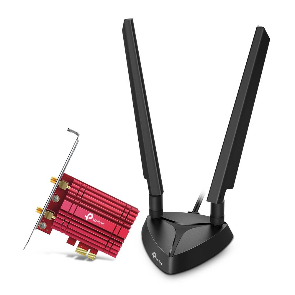 Placa de Rede TP-Link Archer TXE75E AXE5400 Wi-Fi 6E & Bluetooth 5.2 PCI Express