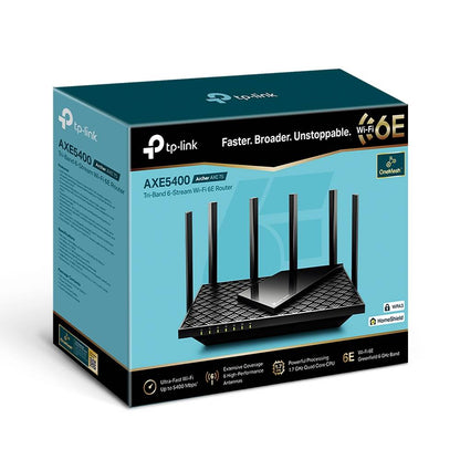 TP-LINK Archer AXE75 / Router WLAN / Cor Preto