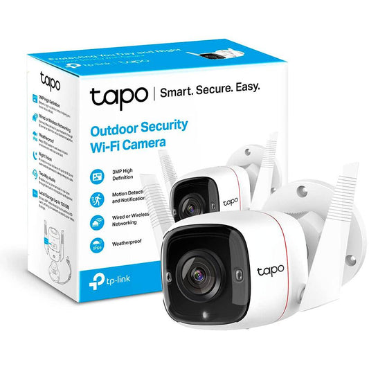 TAPO Tapo TC65 Câmera de Segurança Wi-Fi Exterior - Preto