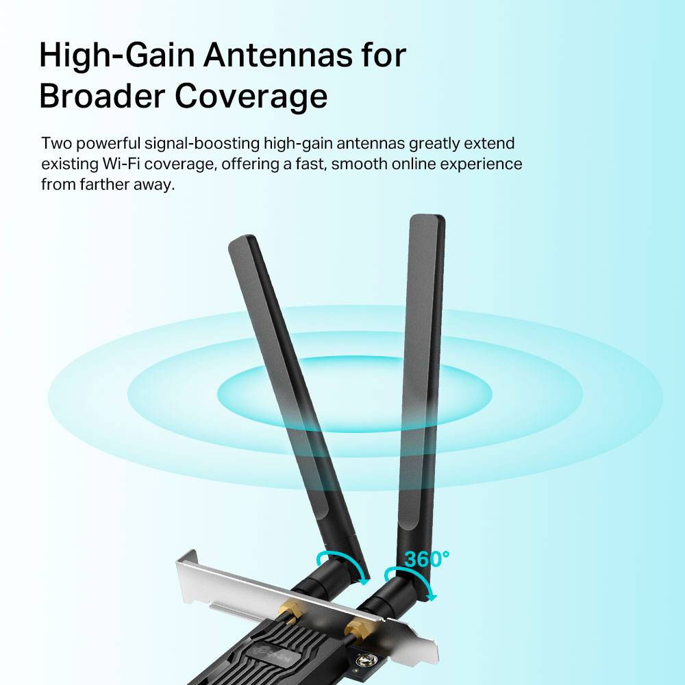 TP-LINK Archer TX20E / WLAN-Stick / Preto