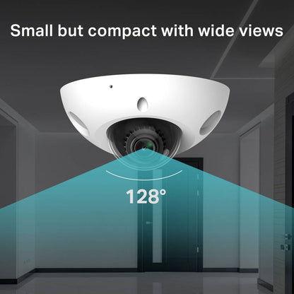 Câmara de Segurança de Rede TP-Link VIGI C230I Mini 2.8mm 3MP IR PoE Mini Dome Ultra HD 1296p
