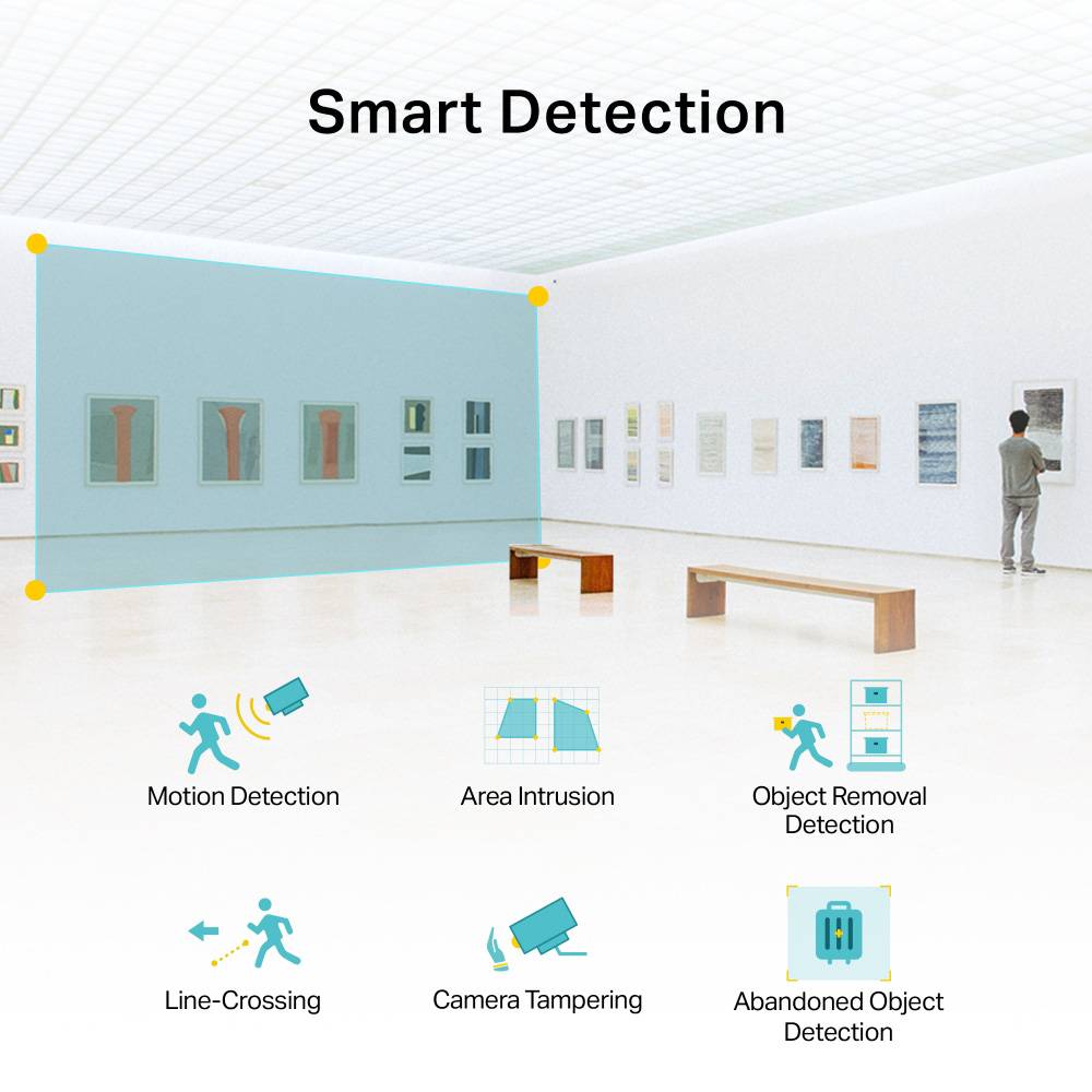 Câmara de Segurança de Rede TP-Link VIGI C230I Mini 2.8mm 3MP IR PoE Mini Dome Ultra HD 1296p