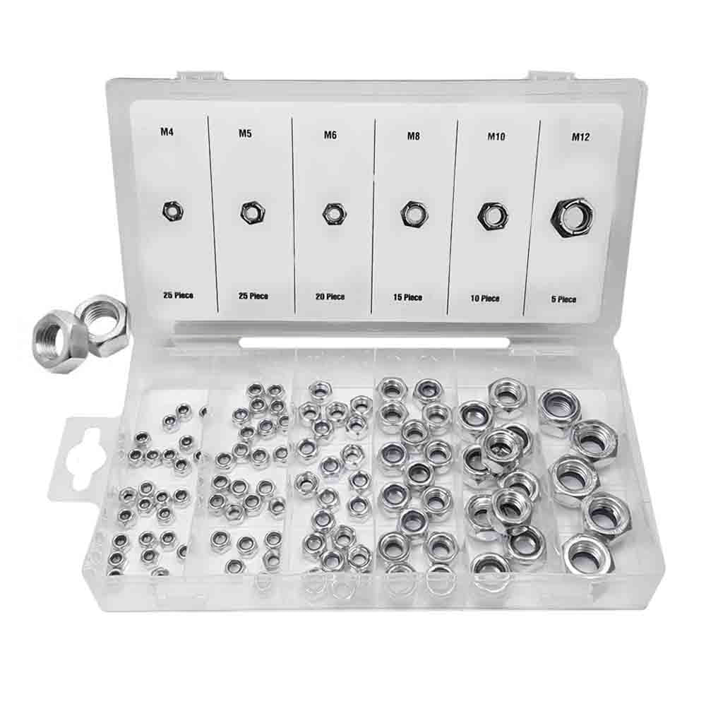 Set de 100 porcas autoblocantes_0